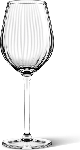 Set van 4 rodewijnglazen Plisse 500 ml
