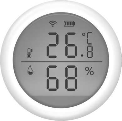 Umax U-Smart slimme temperatuur- en vochtigheidssensor met display