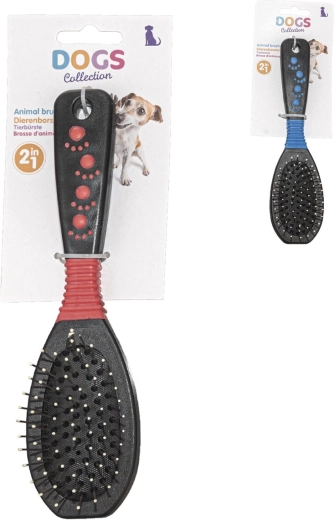 2-in-1 hondenborstel