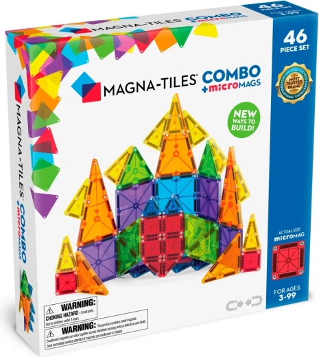 Magnetische bouwset Magna-Tiles combo 46 stuks