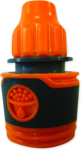 Snelkoppeling voor slang 3/8" (9 mm) oranje‑zwart