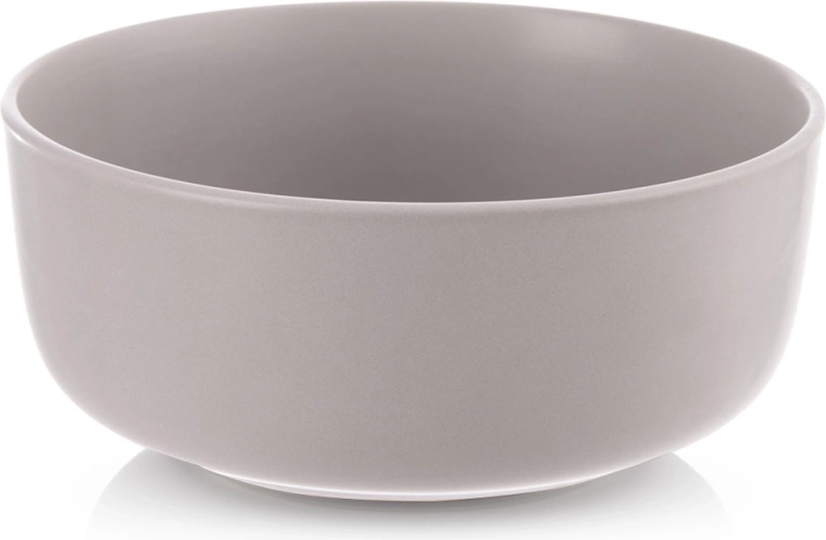 Keramische kom grijs Skandi 16 cm, 830 ml