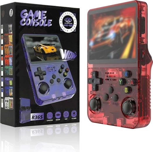 Draagbare spelconsole Renew Force R36S rood 64 GB