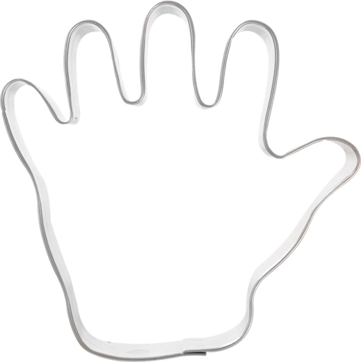 Roestvrijstalen uitsteekvorm hand