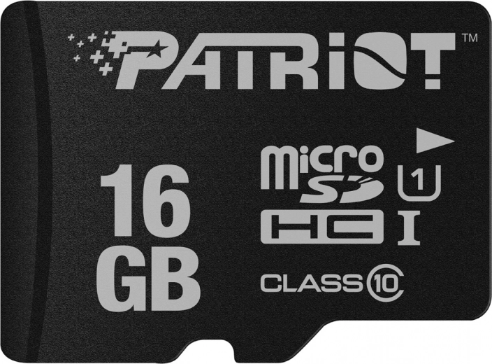 Patriot microSDHC 16GB LX Series geheugenkaart
