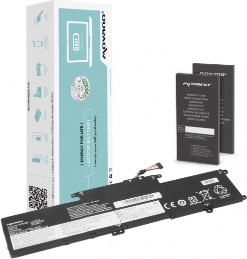 Movano-accu voor Lenovo ThinkPad Yoga L380 en L390 L17L3P53 3990 mAh 44 Wh