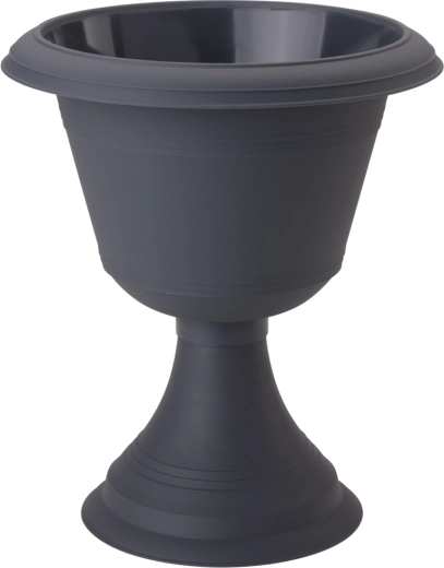 Bloempot Gazon glad antraciet
