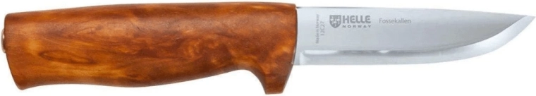 Helle Fossekallen outdoor mes 8,9 cm met etui