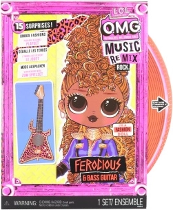 L.O.L. Surprise! OMG ReMix Rock grote zus pop Ferocious – 15 verrassingen - 1 stuk