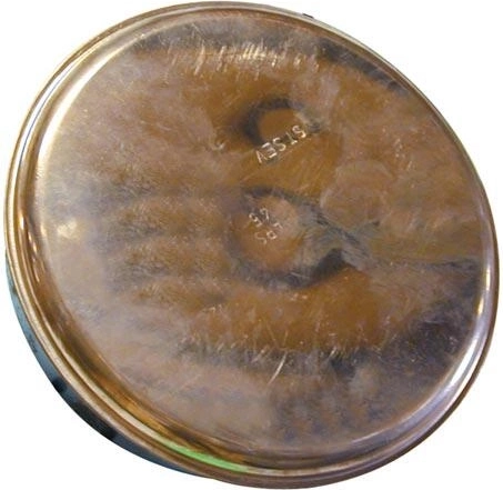 Rookafdekkap 125 mm koper