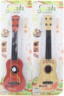 Gitaar op kaart