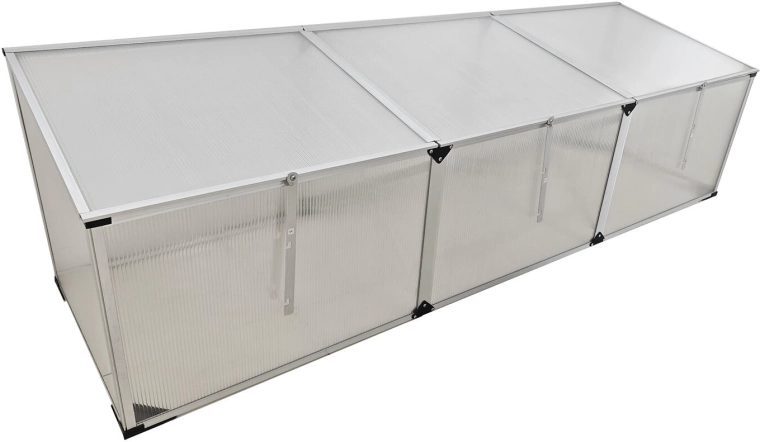 Kweekbak LUCKY van polycarbonaat 180 × 51 × 51 cm