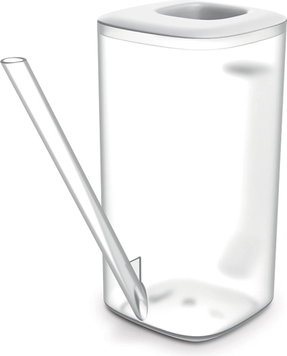 Gieter TUBI 1,6 l transparant/wit