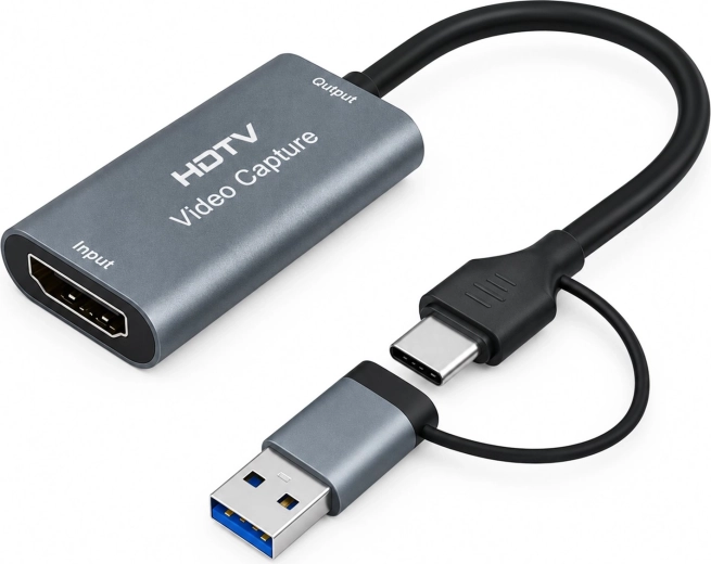 Renew force HDMI-kaart voor video-opname USB 3.0/USB-C (4K-invoer, 1080p 60 fps)