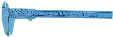 Kunststof schuifmaat 150 mm HOBBY