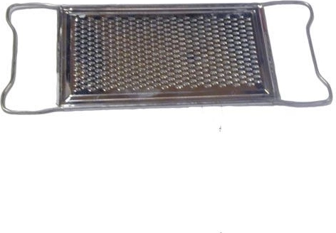 Mierikswortelrasp van vertind plaatstaal 29 × 11 cm