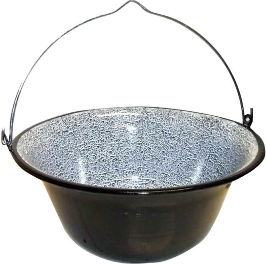 Geglazuurde ketel 16 l