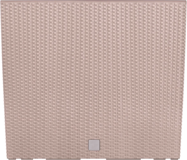 Hoge bloembak Rato Case mocca met inzet