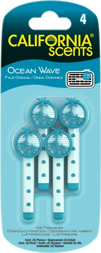 Geurstaafjes voor ventilatie California Scents Ocean Wave
