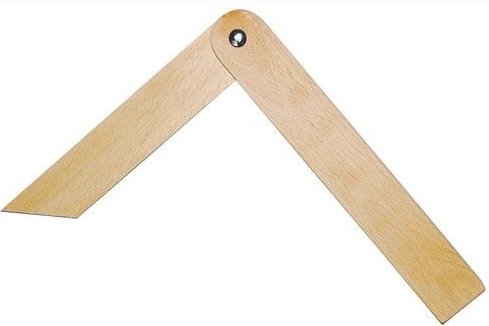 Houten verstekhaak 270 mm van beukenhout