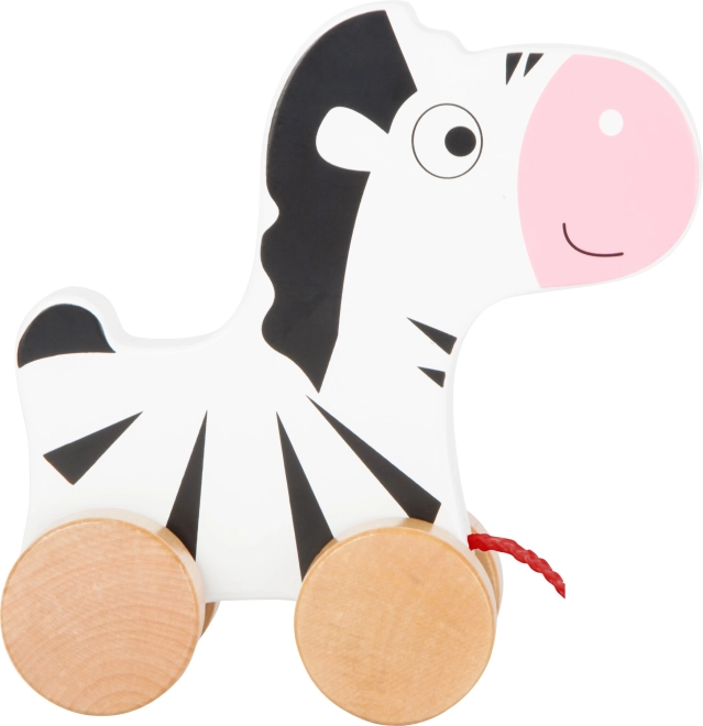 Small Foot Houten Trektijger Zebra