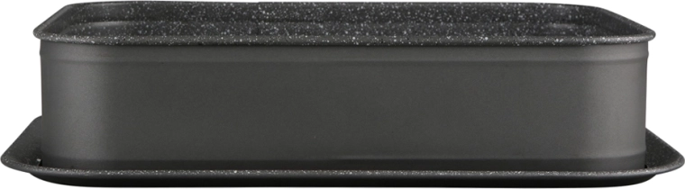Rechthoekige springvorm met uitneembare bodem 34 × 24 cm, hoogte 7,5 cm