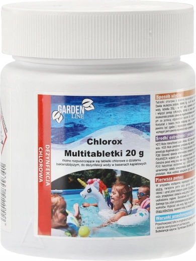 Multitabletten voor zwembad CHLOROX 20 g, 400 g