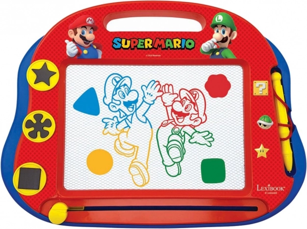 Magnetisch meerkleurig tekentablet Super Mario