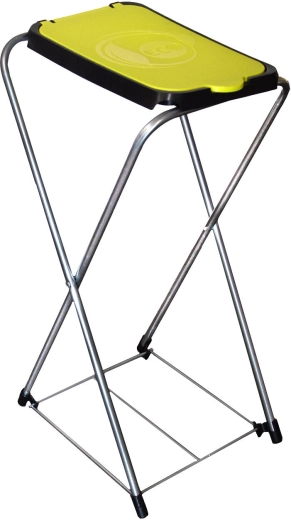 Standaard voor gescheiden afval ECO-GLOBE met rooster 36 × 42 × 81 cm
