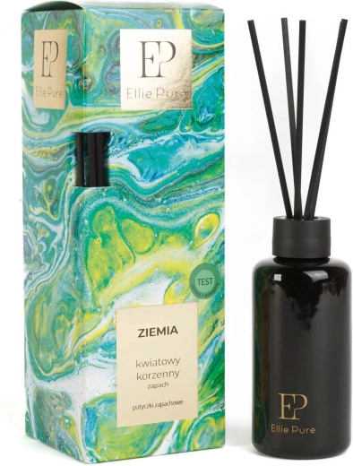 Dr. Marcus geurstokjes voor luchtverfrisser Ellie Pure Perfume Sticks 4 Elements Earth 80 ml