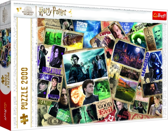 Puzzel 2000 stukjes Harry Potter Helden