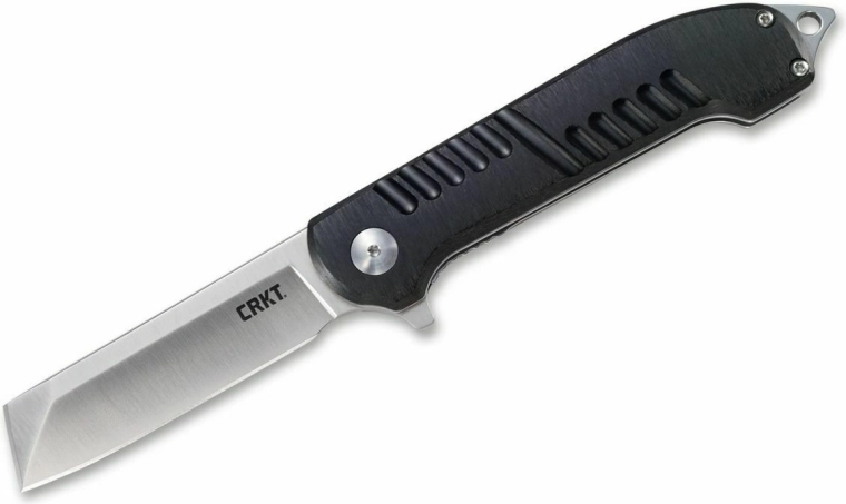 CRKT Razel GT zwarte vouwmes met assisted opening en glasbreker