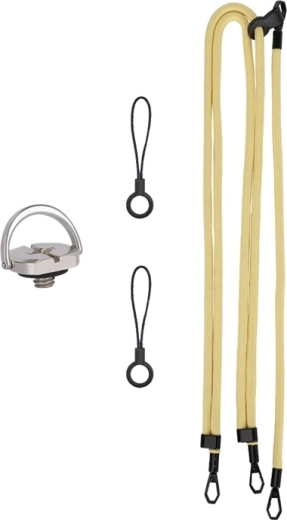 Sunnylife multifunctionele nekriem voor DJI Osmo Pocket 3 – geel