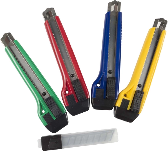 Afbreekmes KINZO met 5 reservebladen