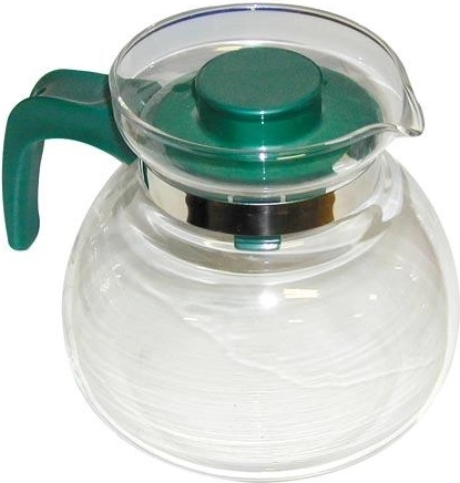 Glazen theepot Svatava 1,5 l met plastic deksel en handgreep