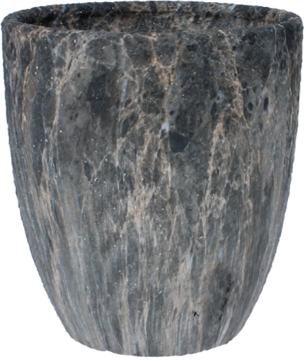 Keramische bloempotcover met marmerlook 20,5 × 20,5 × 23 cm