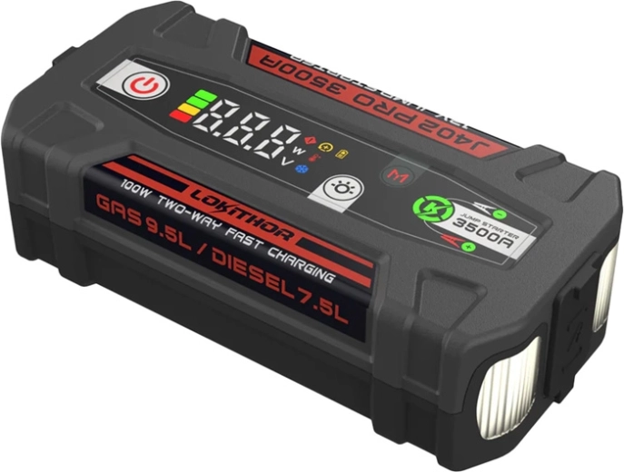 Lokithor J402 Pro startbooster 3500 A (88,8 Wh)