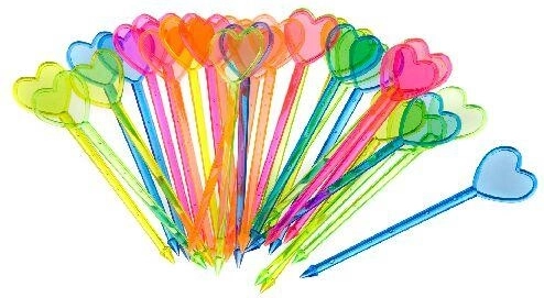 Prikkers PARTY COLLECTION, mix van kleuren, 30 stuks