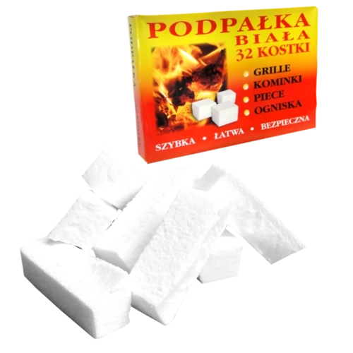 Witte aanmaakblokjes 32 stuks