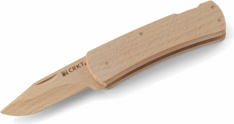 Houten bouwpakket van een zakmes CRKT Nathan's Knife Kit 8,3 cm