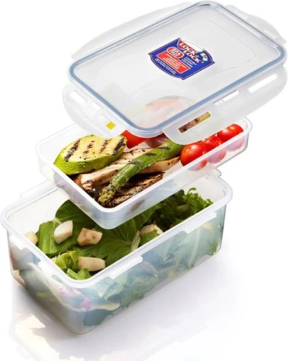 Voedselcontainer met vak 1,4 l LOCK & LOCK