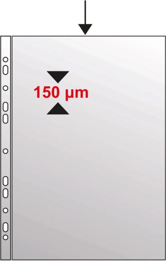 Gladde eurohoes A4 140 micron