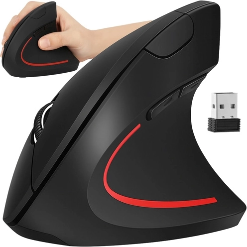 Draadloze verticale ergonomische muis IZOXIS 2,4 GHz USB