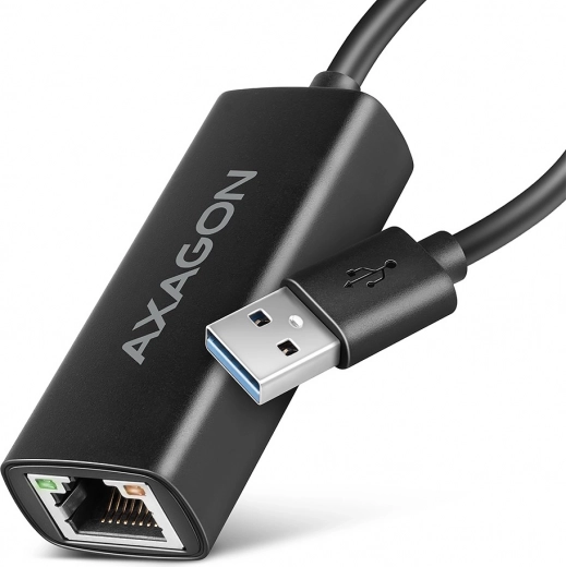 AXAGON USB-A gigabit Ethernet-adapter 3.2 Gen 1 met automatische installatie