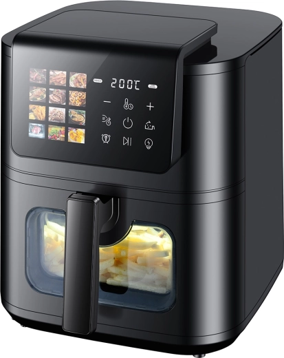 MalTec heteluchtfriteuse AirFryer 2000 W 8 l