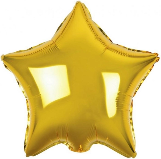 Folieballon ster goud – 100 stuks