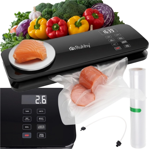 Ruhhy vacuümsealer met weegschaal