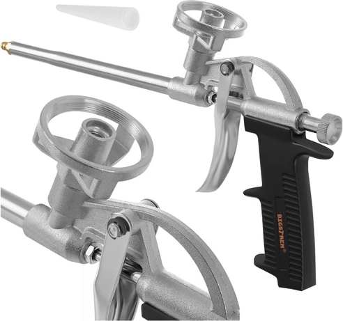 BIGSTREN metalen pistool voor PU-montageschuim met regeling