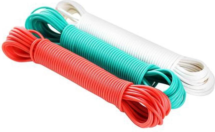 Wasklijn met stalen kern 10 m