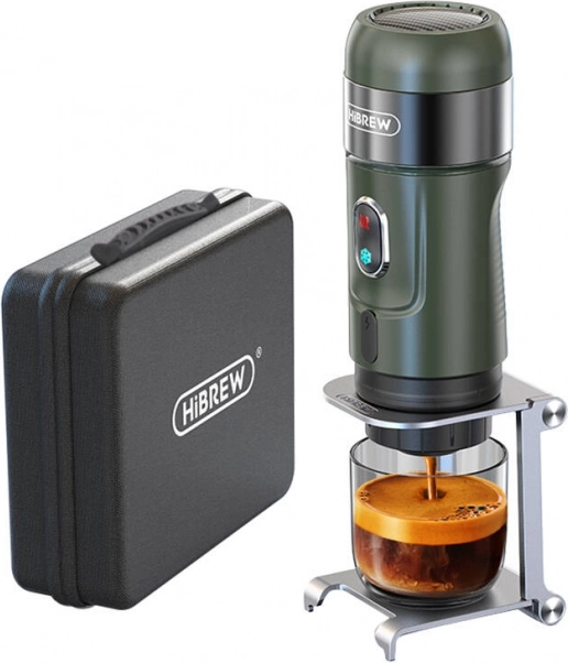 Draagbare 3-in-1 koffiemachine HiBREW met etui